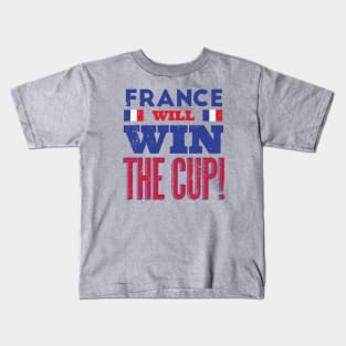 France Will Win the Cup Kids T-Shirt